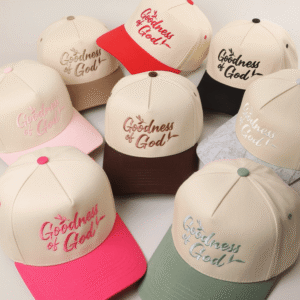 Goodness of God Embroidered Two-Tone Trucker Hat